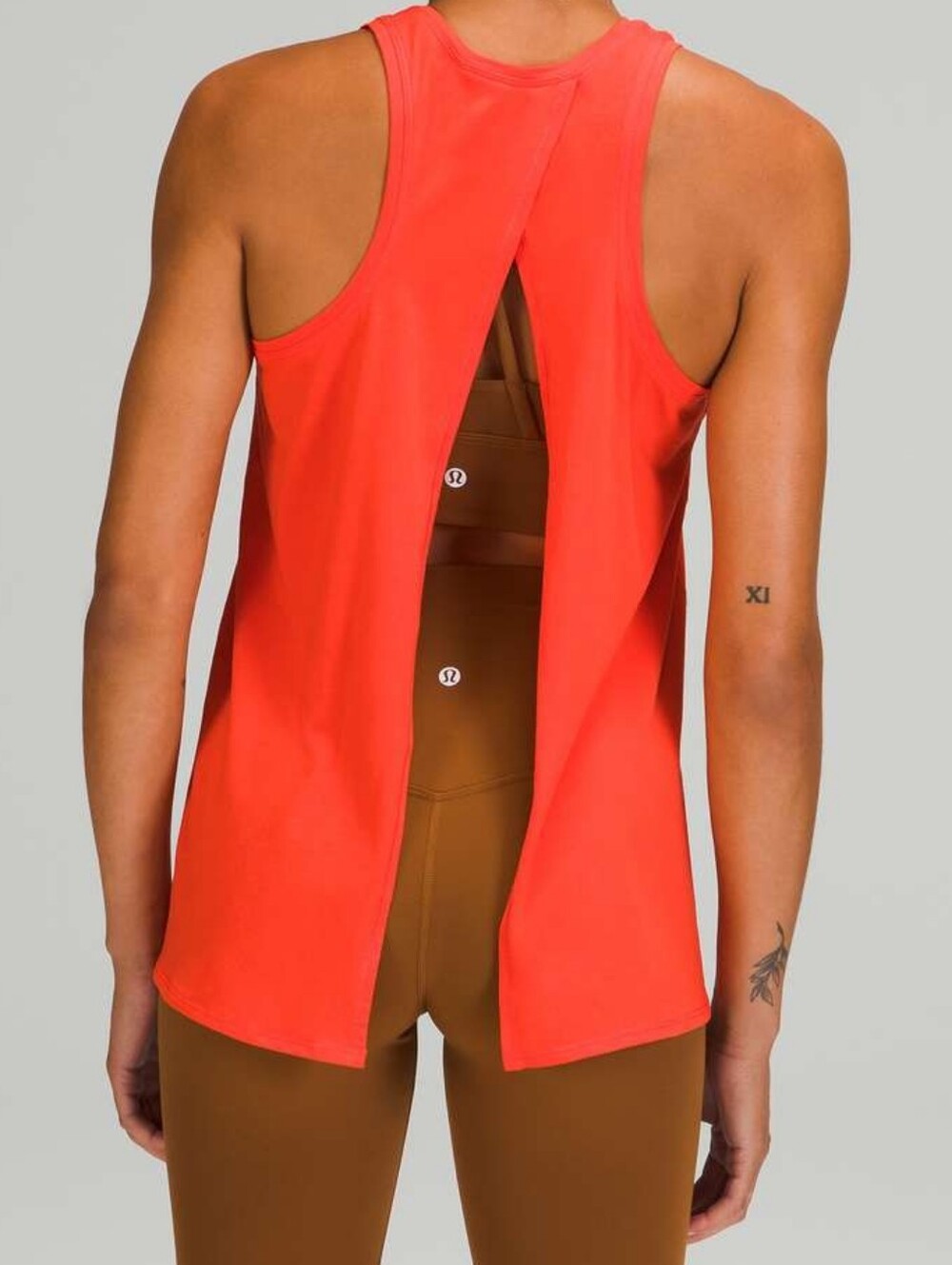 NEW Lululemon All Tied Up Tank Top Autumn Red